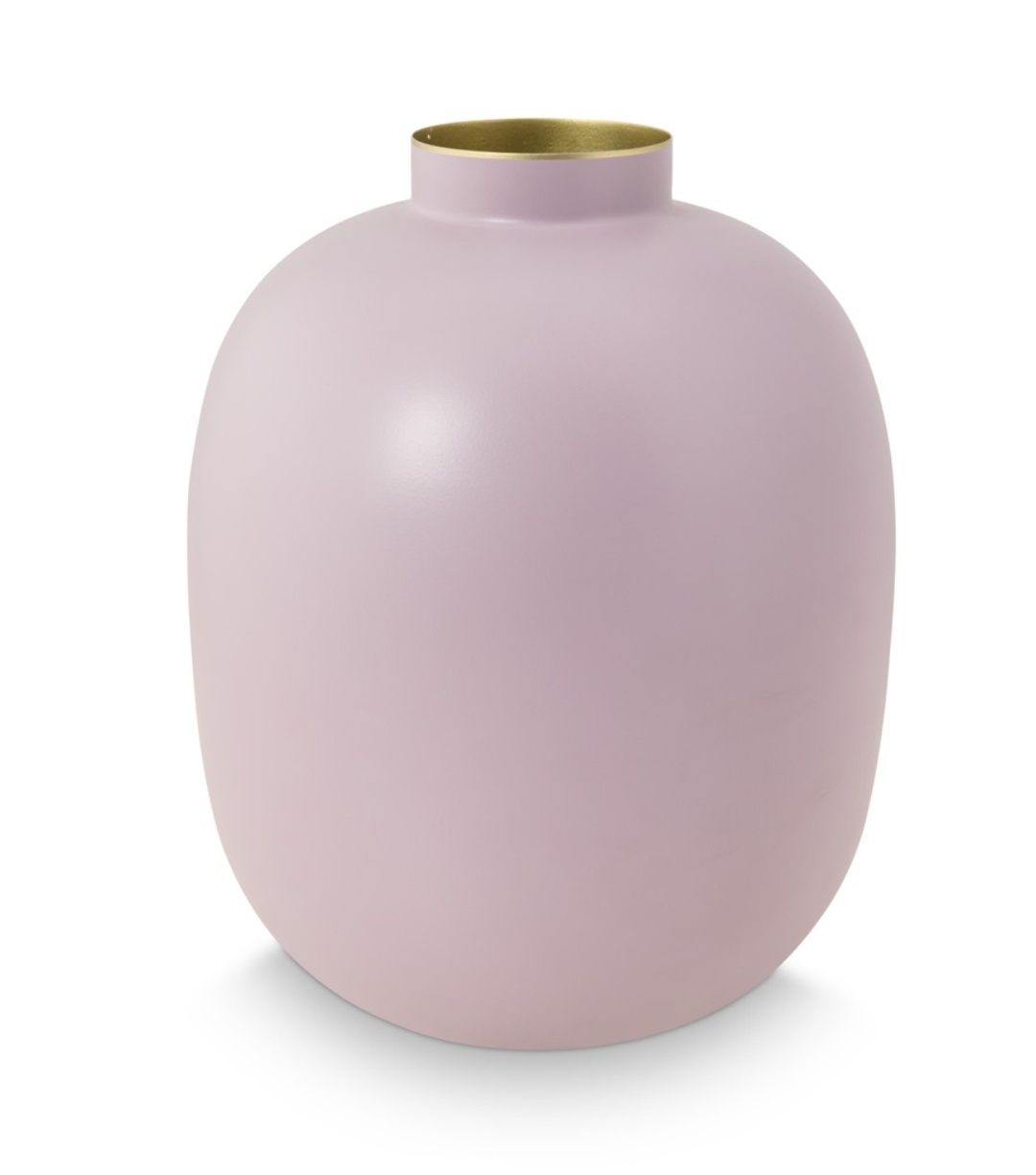 Vaso metal matt liliac 32cm