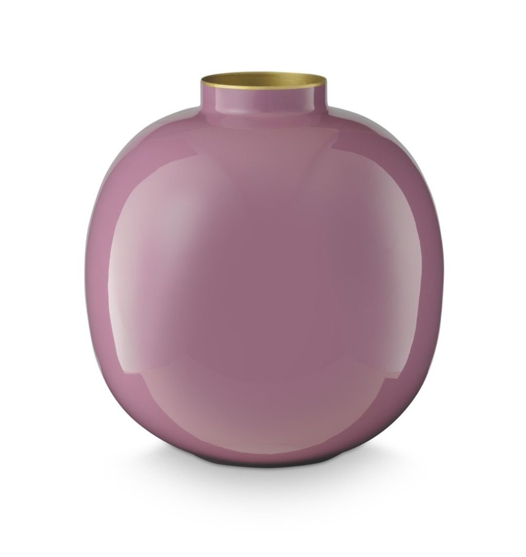 Vaso metal liliac 23cm