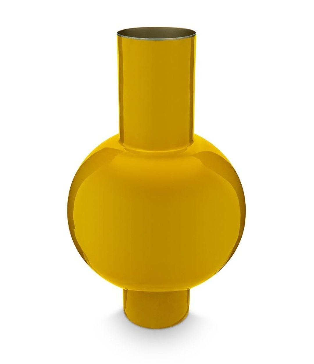 Vaso metal medium ochre 24x40cm